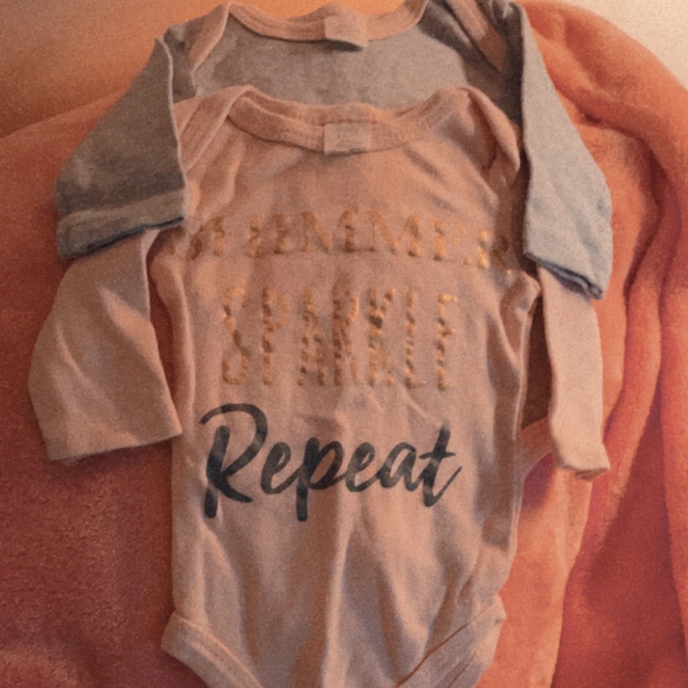 Cute long sleeved onesies